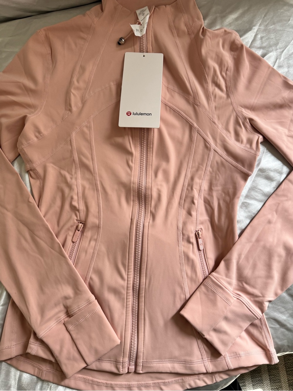 lululemon athletica Pink Zip-Up Utility Jacket